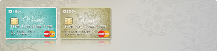 Credit Card - DBS Woman's MasterCard&reg; Card