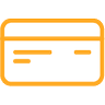 orange atm card icon