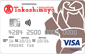 DBS Takashimaya Debit Cardface