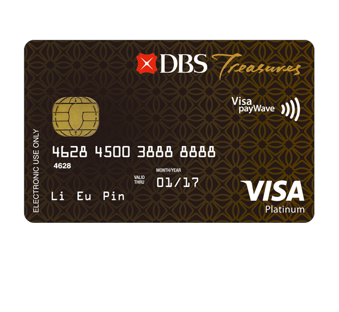 DBS Treasures Visa Debit Card