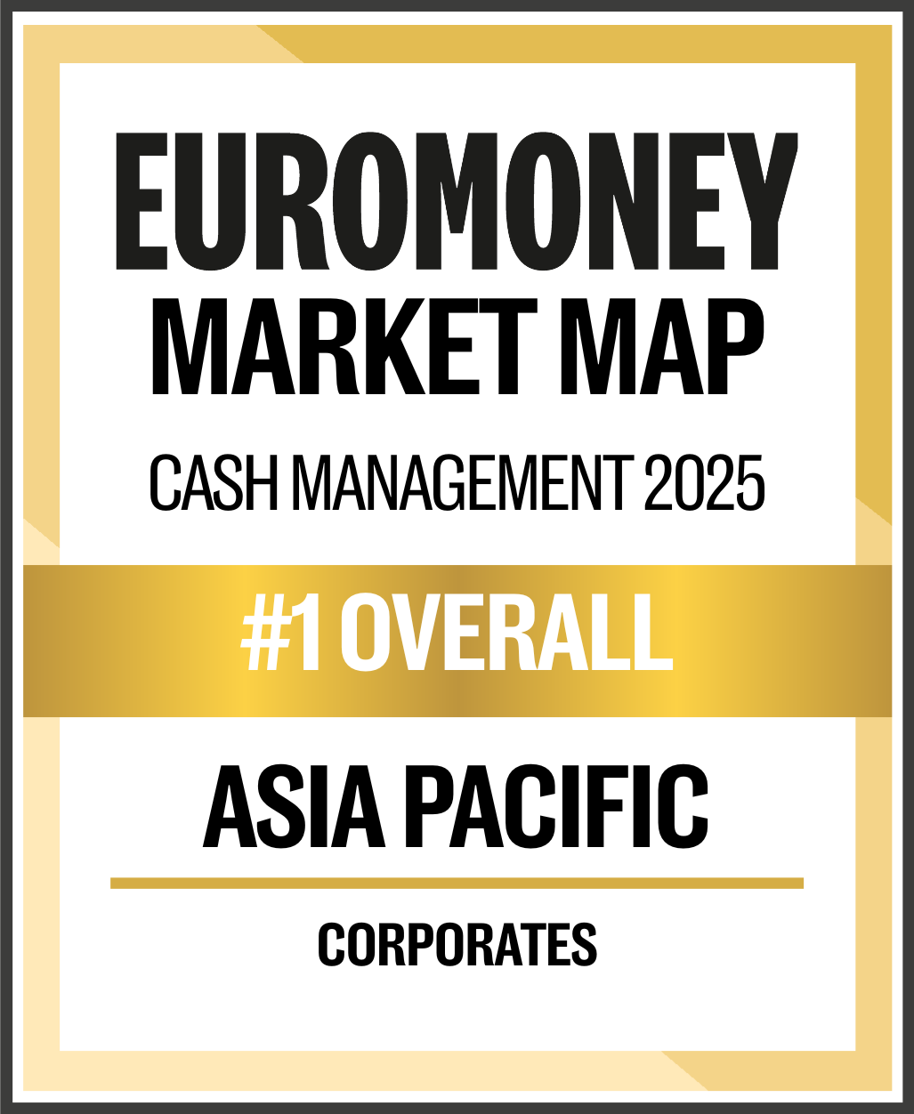 Asia Pacific’s Best Cash Management Bank, 2025