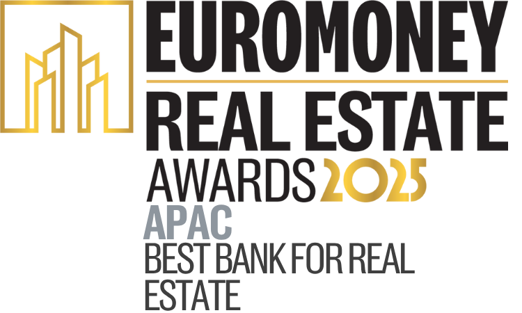 Asia Pacific’s Best Bank for Real Estate, 2021-2025