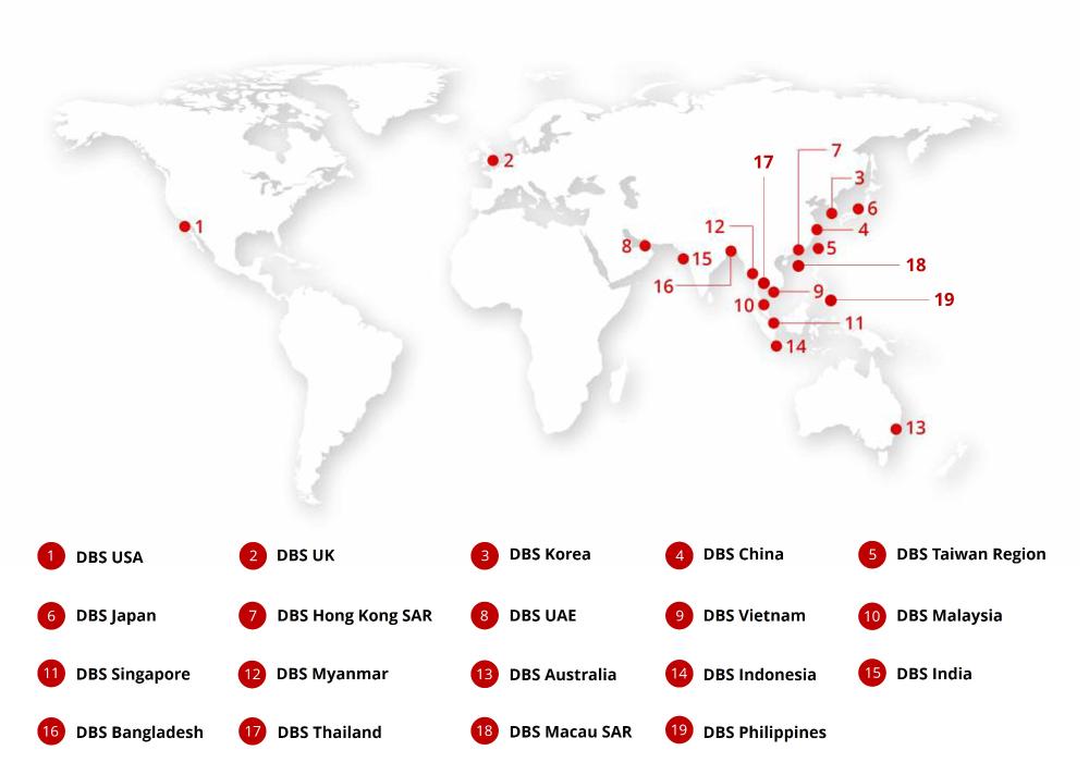 Shipping, Aviation, Logistics and Land Transportation Finance Global Presence