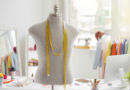 half body mannequin with tape measure