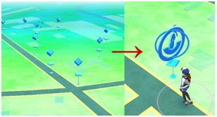 map of pokestop and gym near you