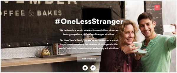 Airbnb belief in OneLessStranger