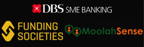 dbs sme banking funding societies and moolahsense