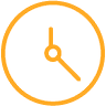 orange clock icon