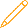 orange pen icon