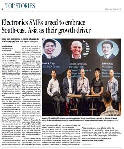 electronics smes urged to embrace southeast asia as their growth driver news headline