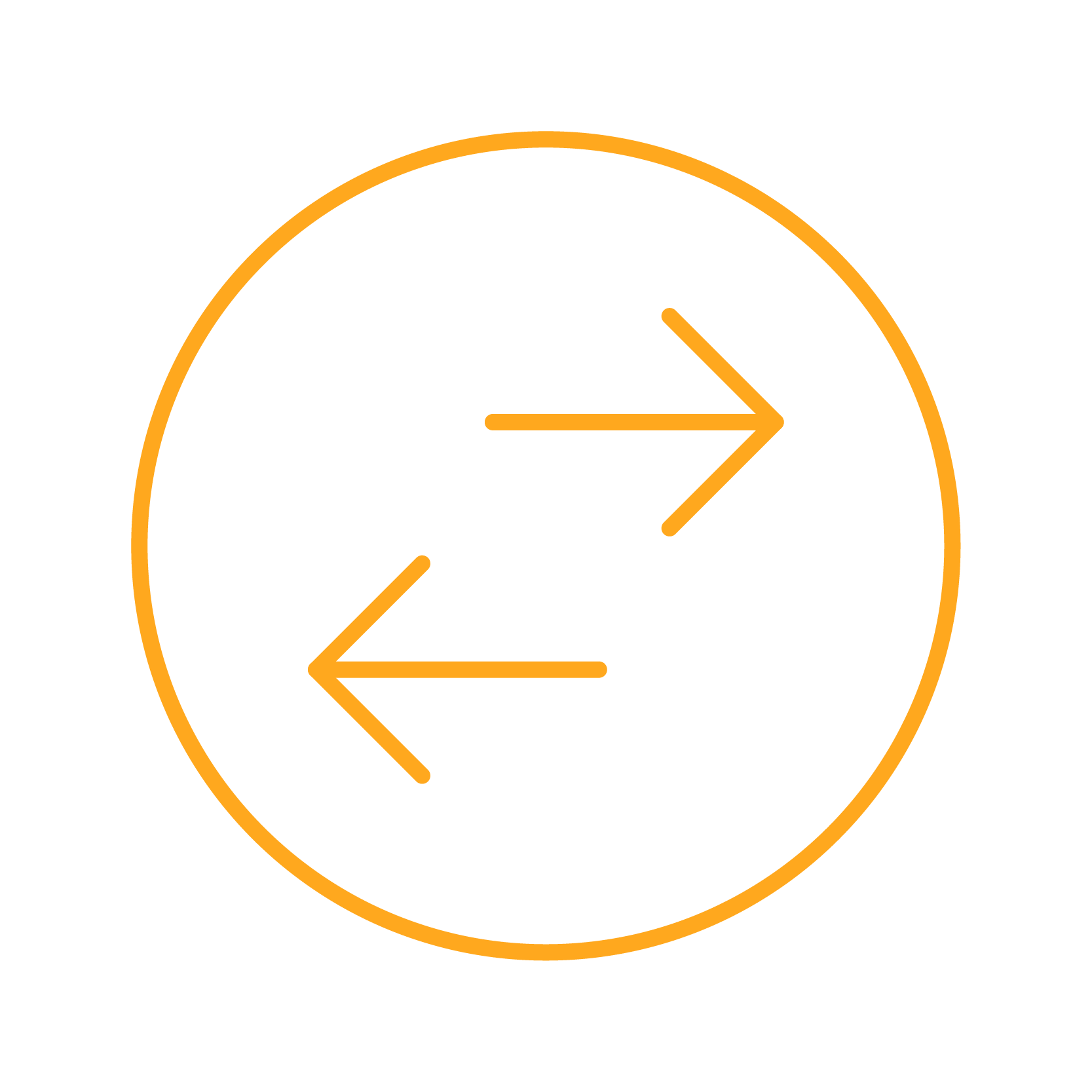 orange circle