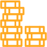 A stacks of buidling blocks