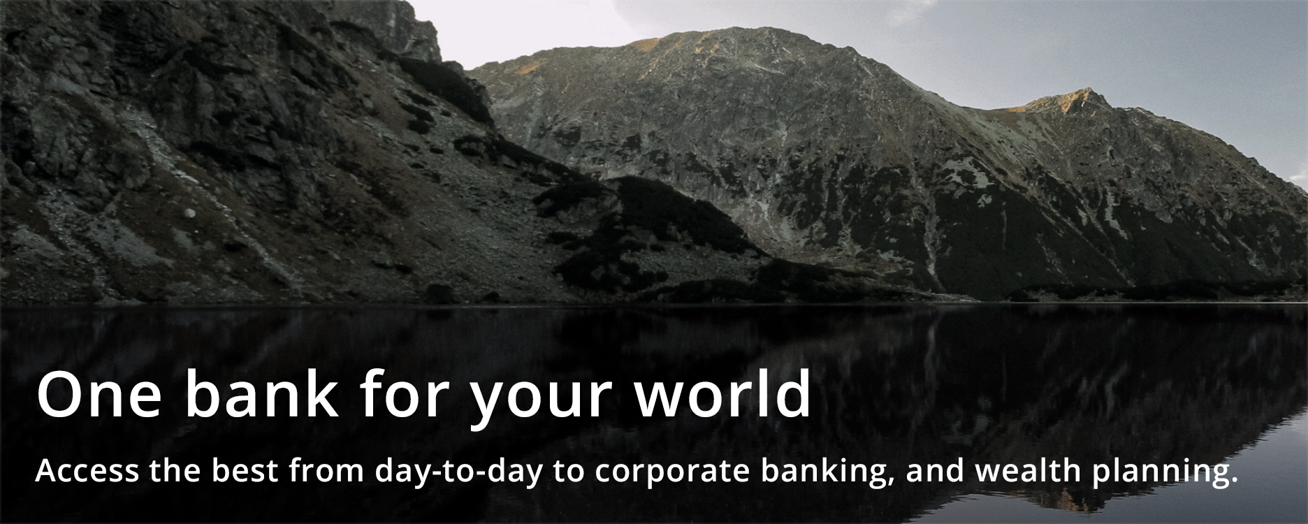 One bank for your world