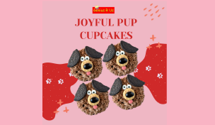 Joyful Pup Cupcakes