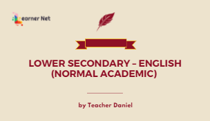 Lower Secondary – English (Normal Academic)