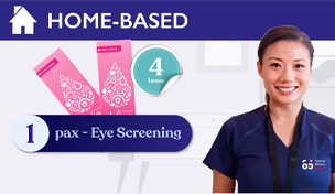 4 boxes x 1-Day Acuvue Define Fresh + 1 Pax - Home Eye Check valued at $50