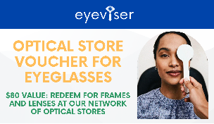 Optical store voucher for eyeglasses