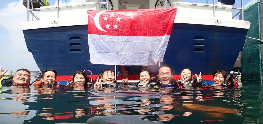 Scuba Diving At Pulau Hantu in Singapore