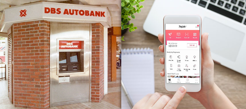 DBS Autobank ATM vs DBS PayLah!