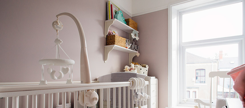 Setting up a baby nursery