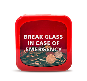 Keep cash savings to a minimum necessary for emergencies.