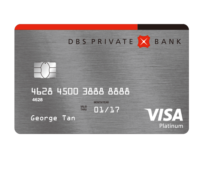 DBS Private Bank Visa Debit Card