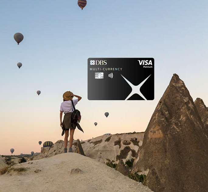 Give your vacation a boost with DBS Visa Debit Card