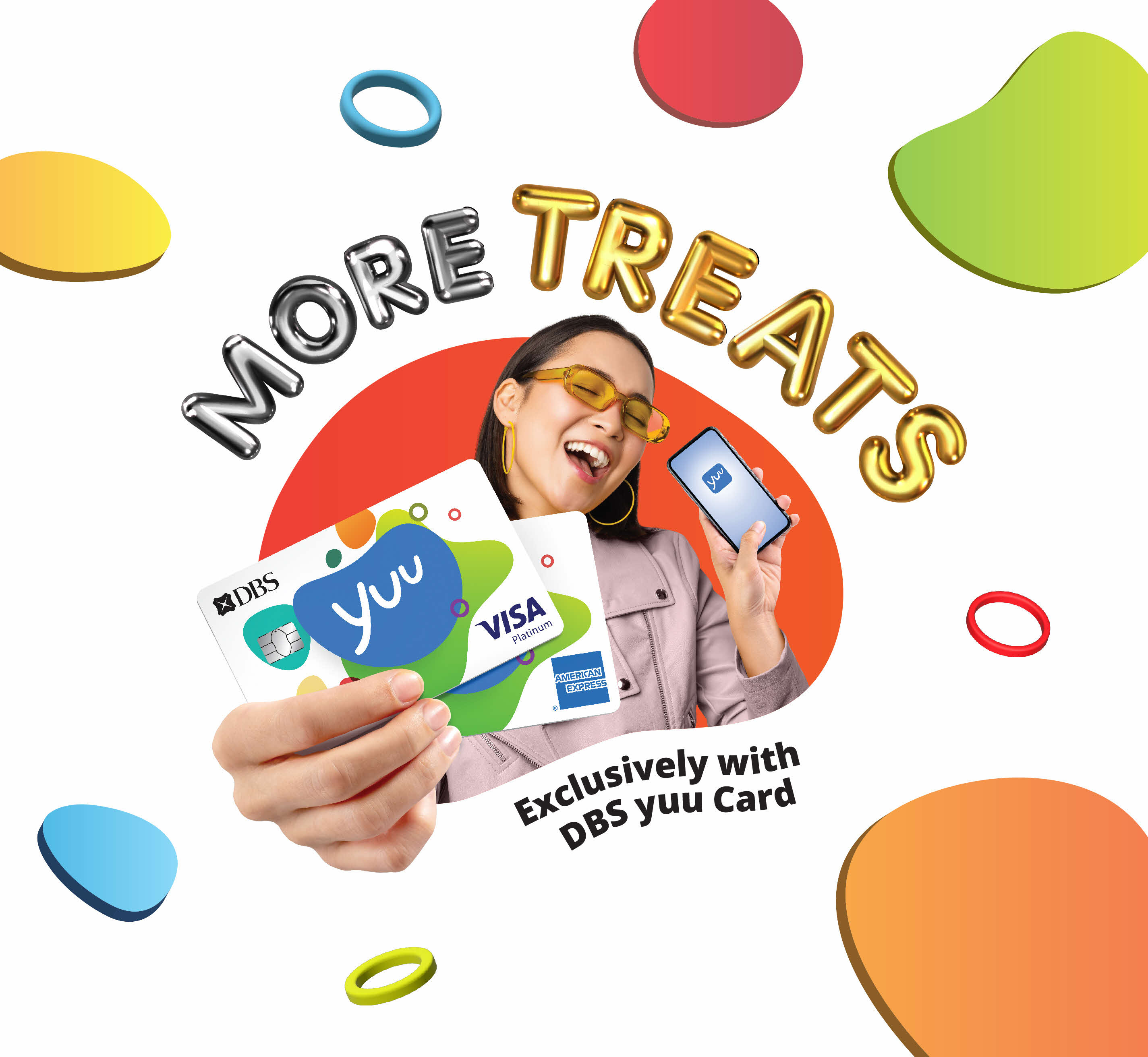Enjoy special treats from us with DBS yuu Card!