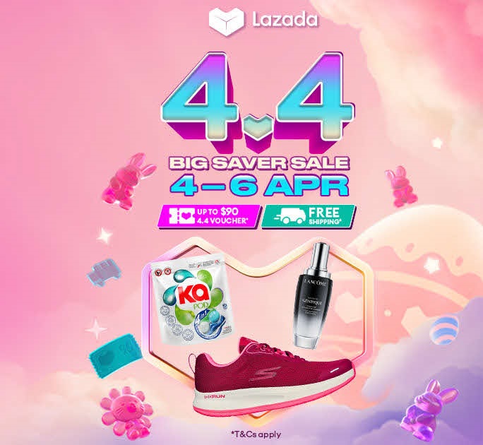 Get S$35 off your Lazada purchases!