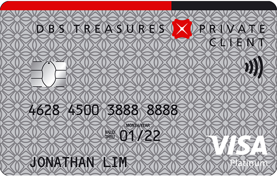 DBS Treasures Private Client Debit Card