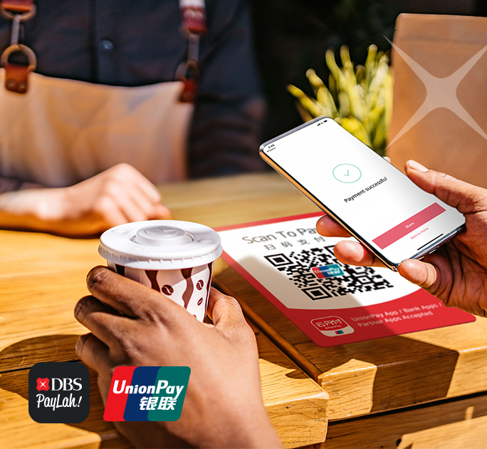 You can now scan UnionPay QR Codes with PayLah!