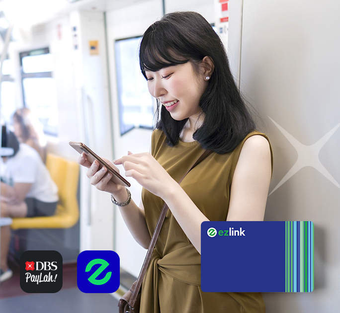 Top up your EZ-Link with DBS PayLah!