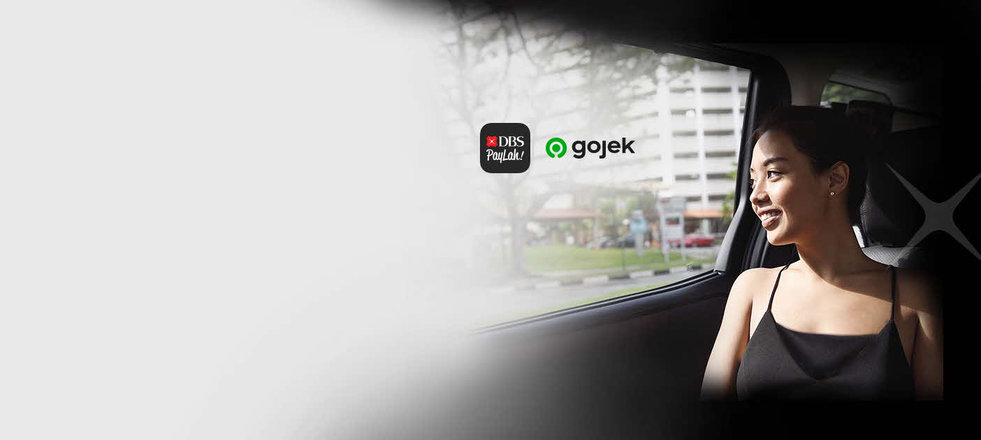 Get cheaper Gojek rides exclusively with DBS PayLah!