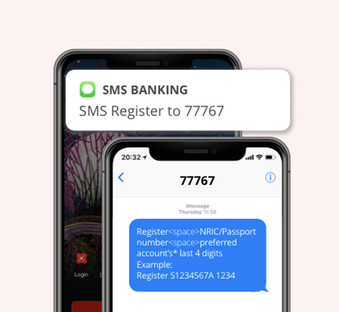 SMS Banking with DBS