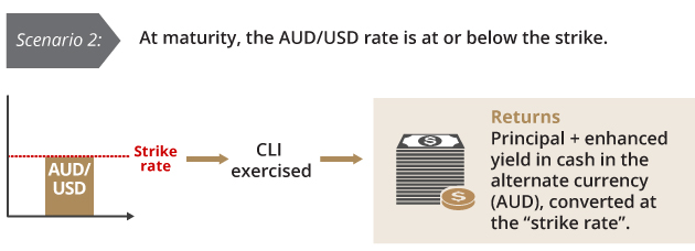 Second Illustrative example of Dual Currency Investments
