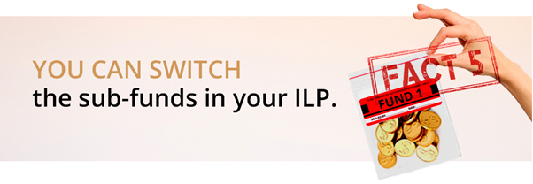 You can switch the sub-funds in your ILP.