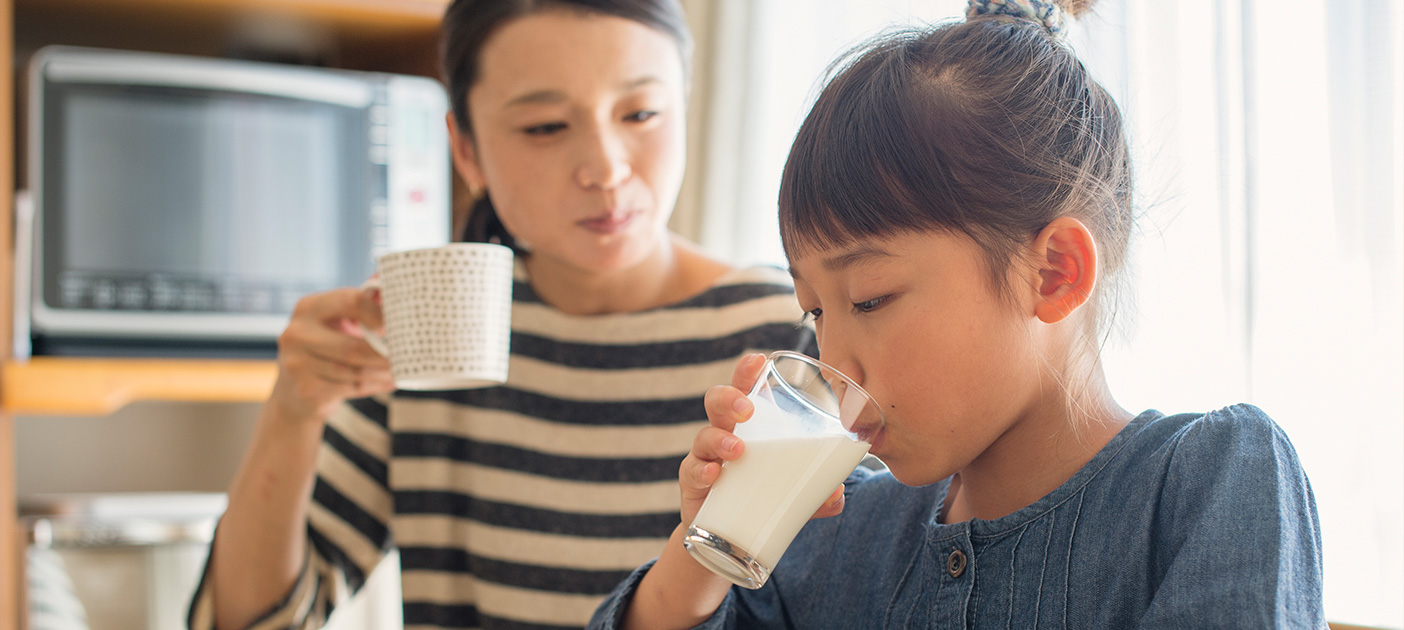 One of the sources of calcium: Milk