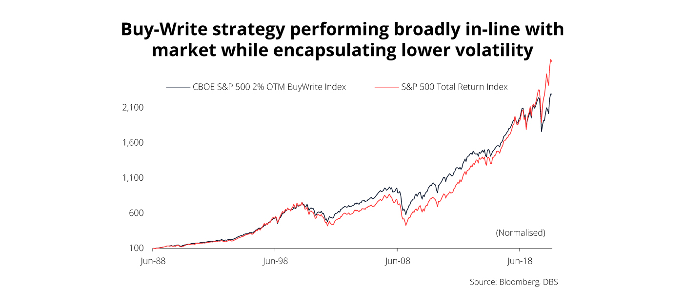 Adopting the Buy-Write investment strategy