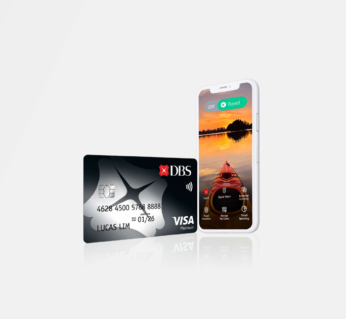 Your multi-currency DBS Visa Debit Card