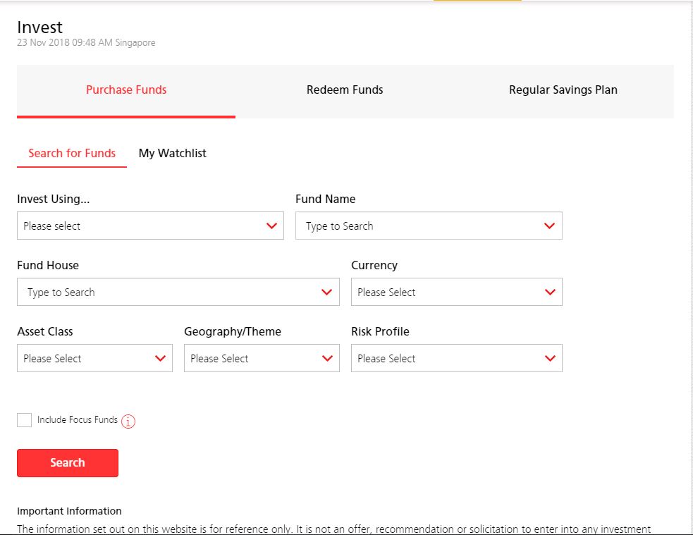 Regular Savings Plan - Step 1b