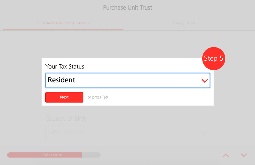 Purchase Funds/Funds Search - Step 20