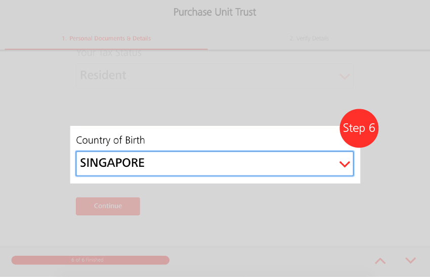 Purchase Funds/Funds Search - Step 21