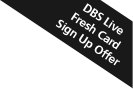 DBS Live Fresh Card Sign up offer