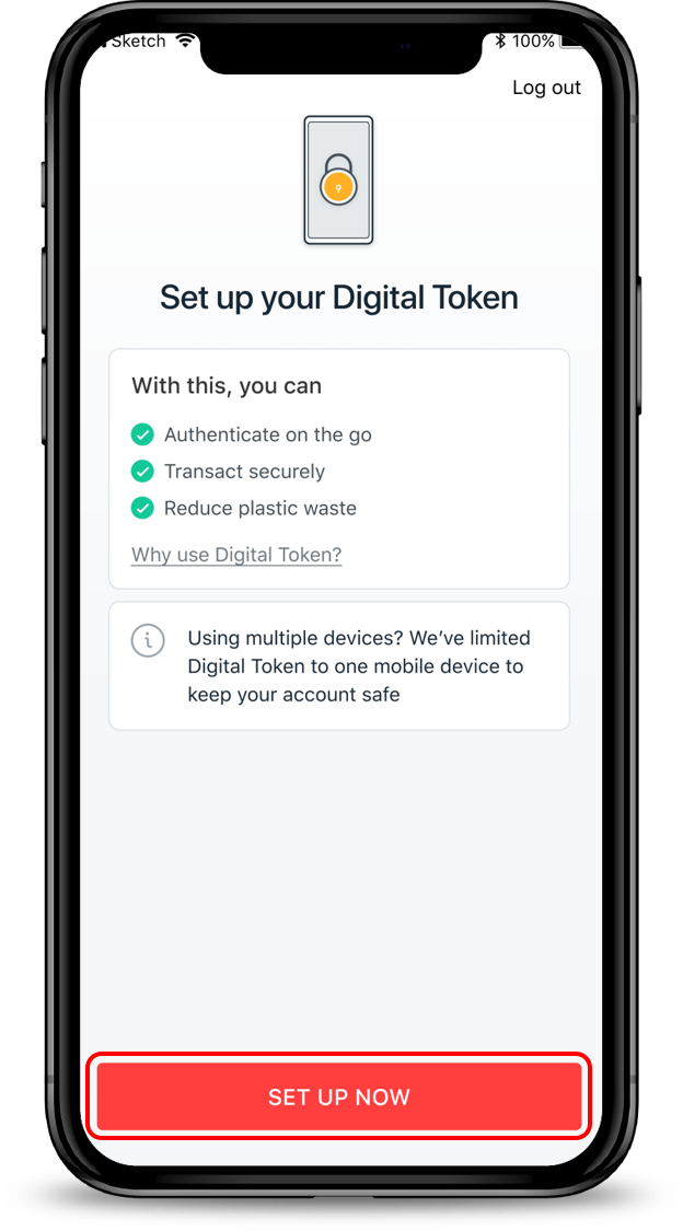 ¿Cómo activo mi token seguro?