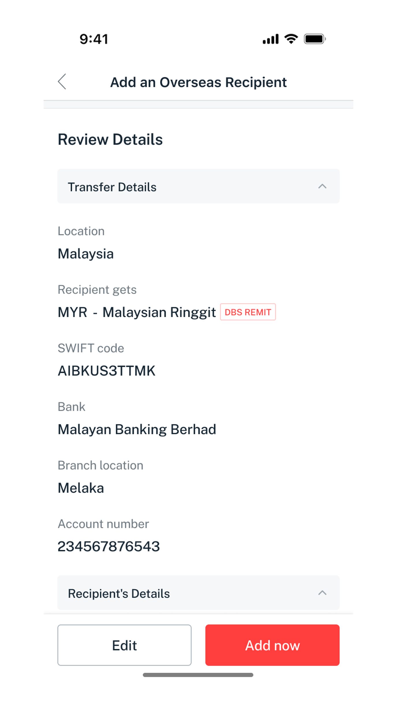 review details
