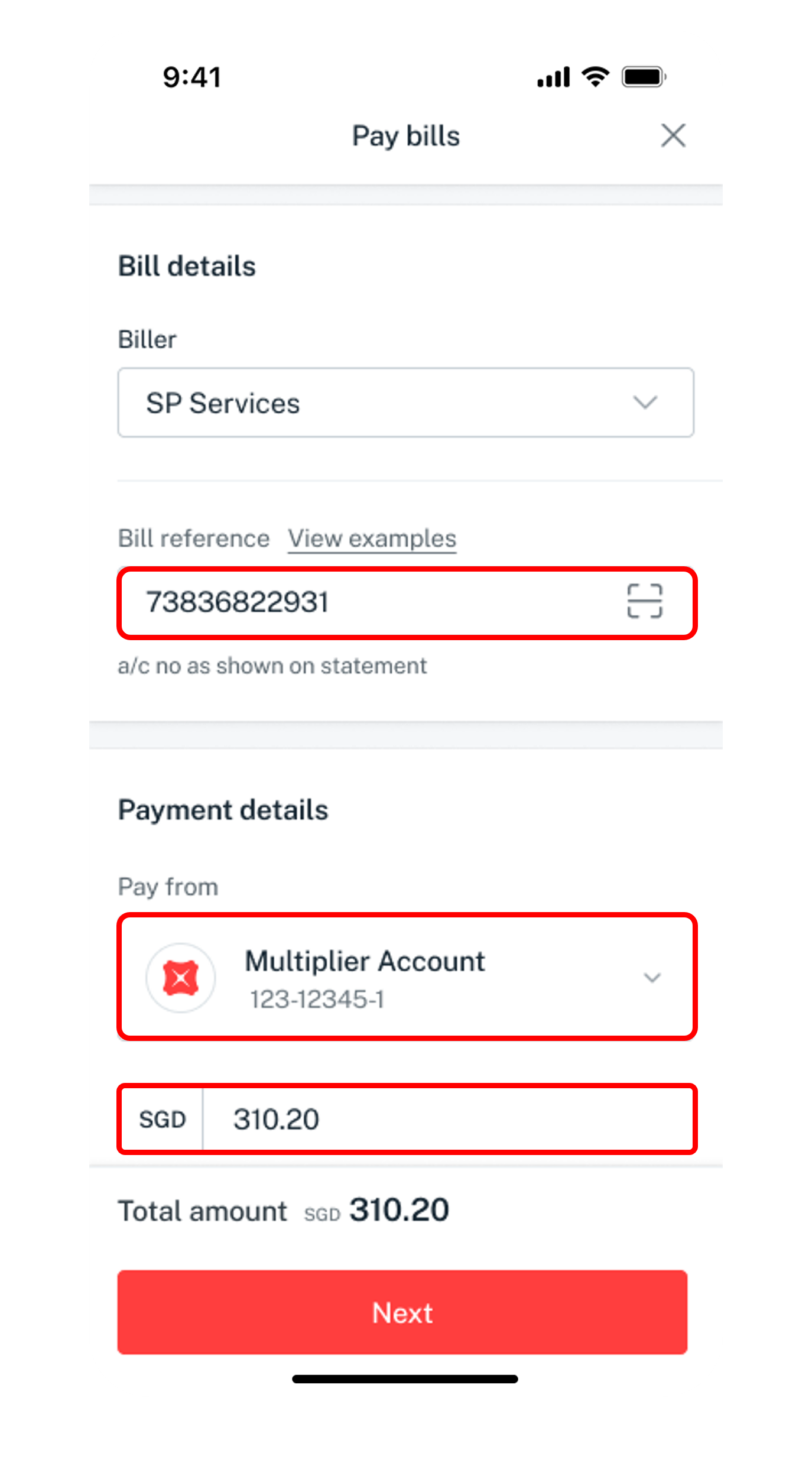 schedule payment