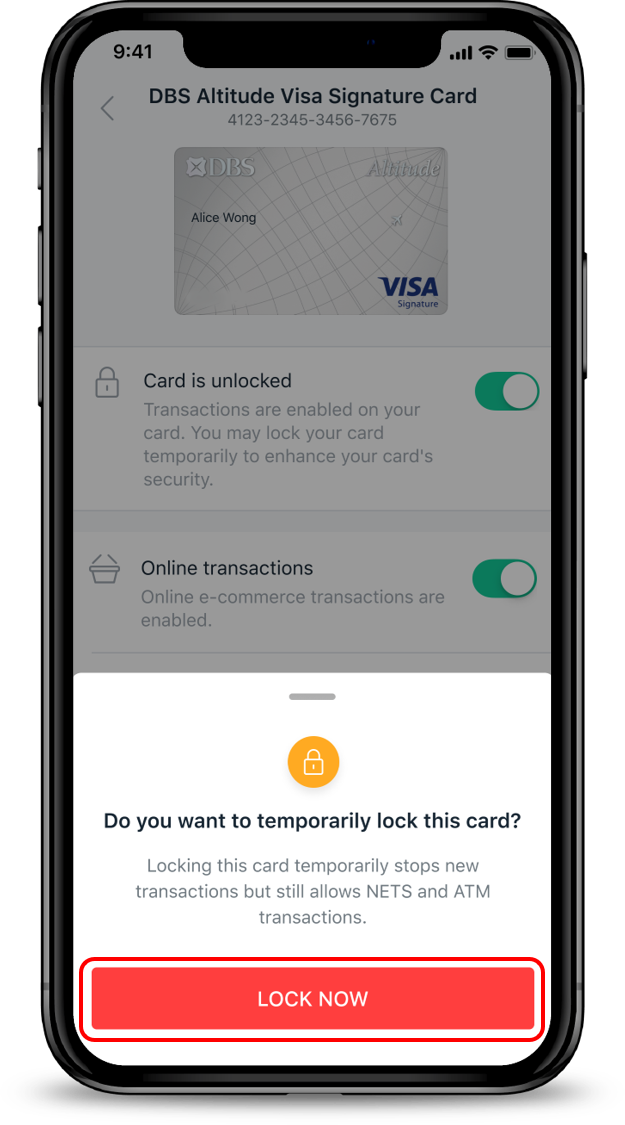 Lock card deals
