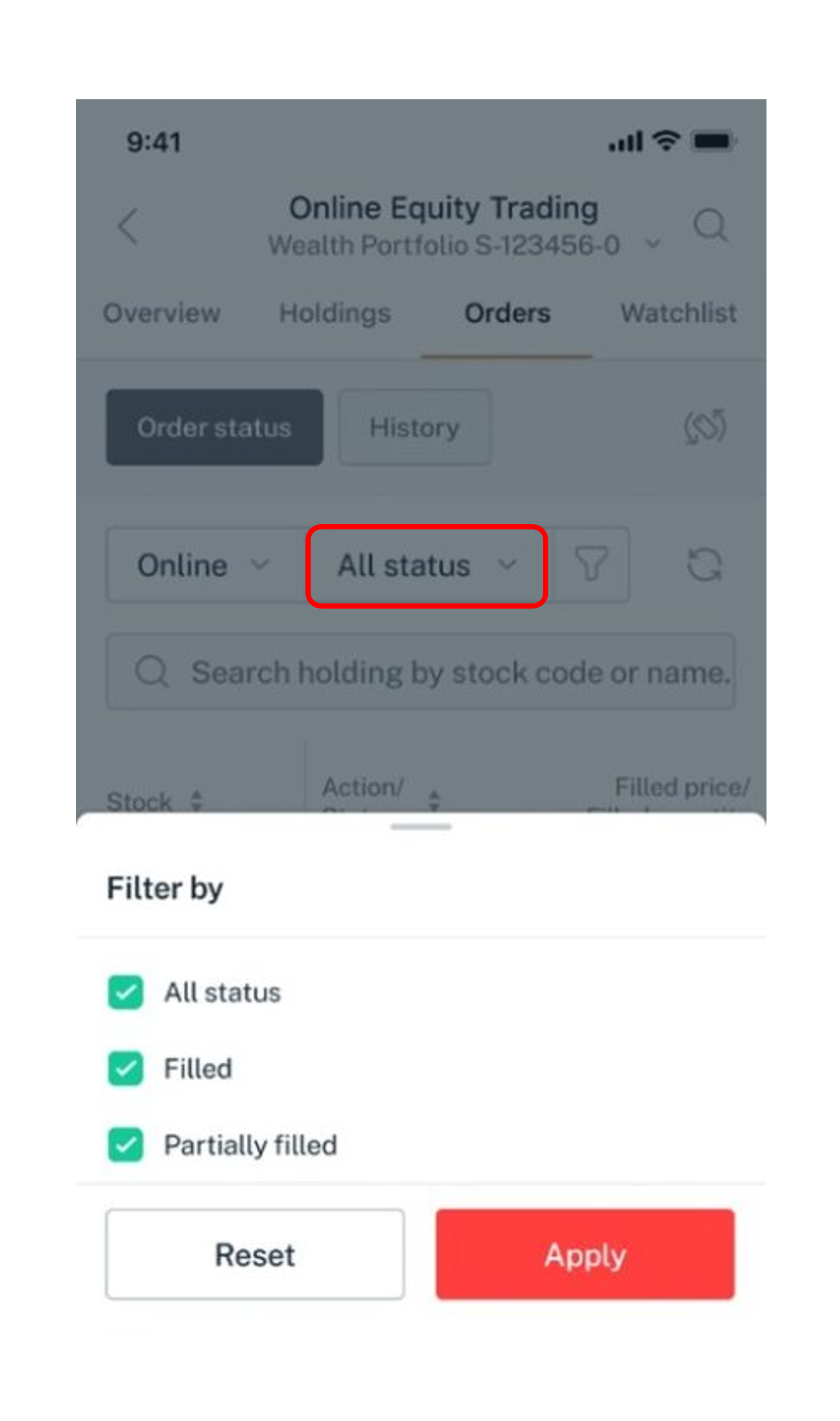 slider