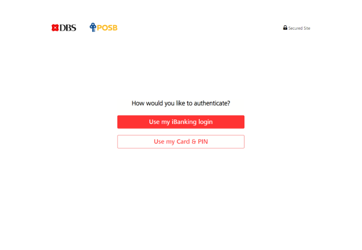 Cancel Cheque DBS Singapore