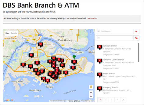 DBS Bank Branch & ATM